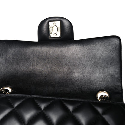 Chanel Lambskin Quilted Mini Rectangular Flap Black 14 of 19