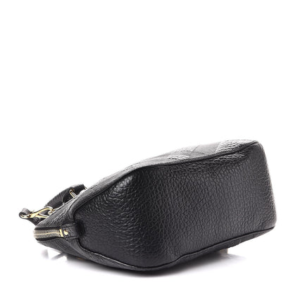 Burberry Heritage Grain Check Embossed Small Orchard Bowling Bag Black 4 of 8
