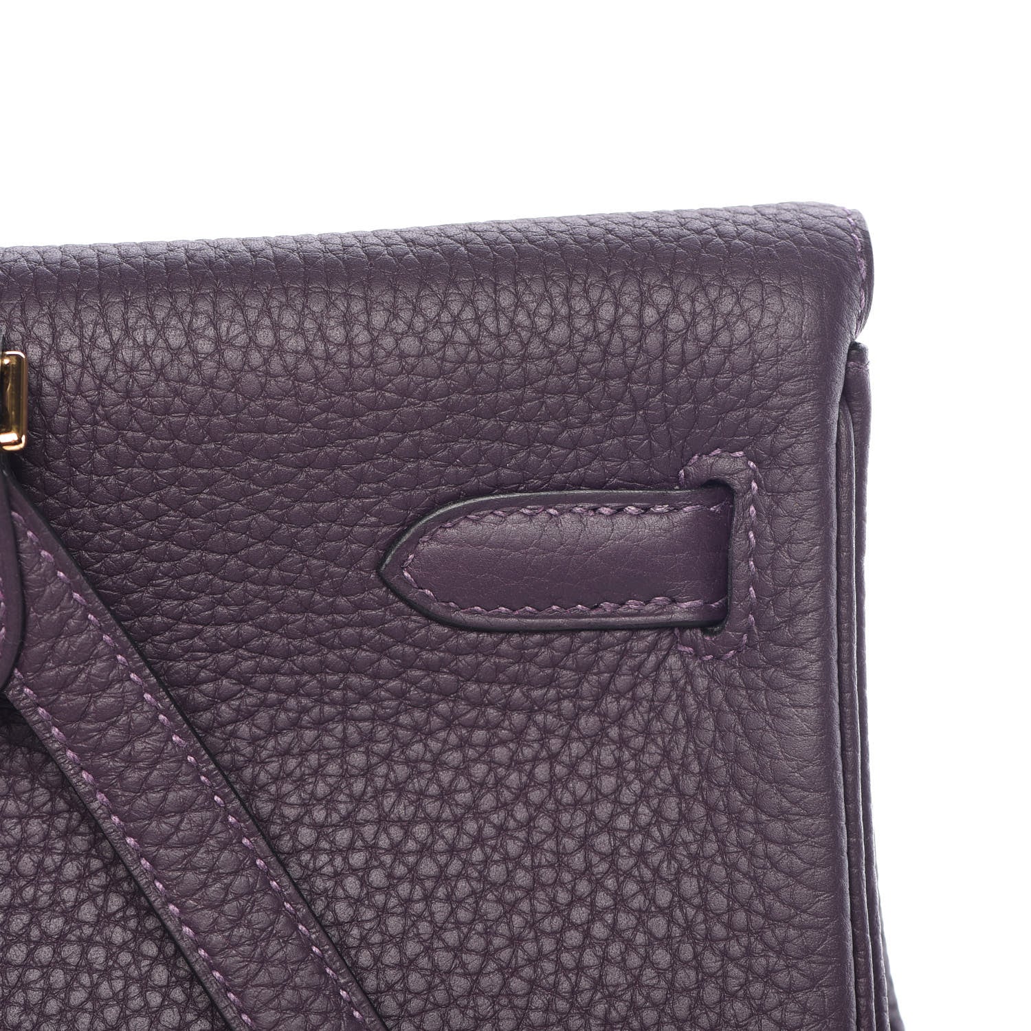Hermes Togo Kelly Ado Backpack Raisin 25 of 34