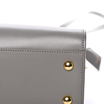 Saint Laurent Calfskin Monogram Baby Cabas Fog 10 of 11
