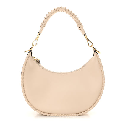 Fendi Nappa Braided Small Fendigraphy Hobo Bag Camelia 1 of 10