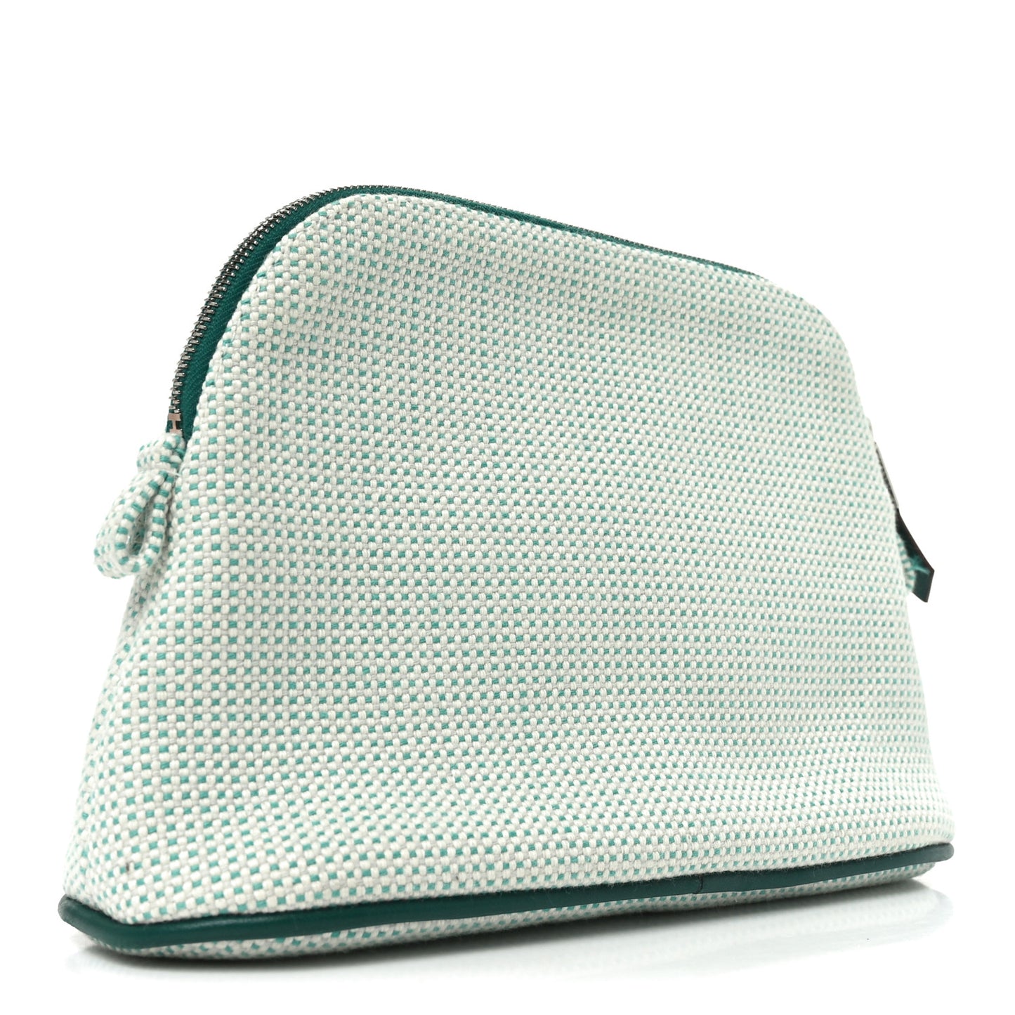 Cotton Canvas Crazy H Mini Bolide Case Nuage Menthe