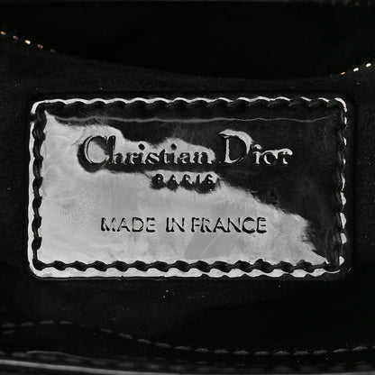 Christian Dior Patent Cannage Mini Lady Dior Black 6 of 9