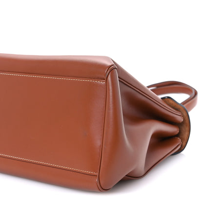 Celine Calfskin Medium Soft 16 Bag Tan 9 of 10
