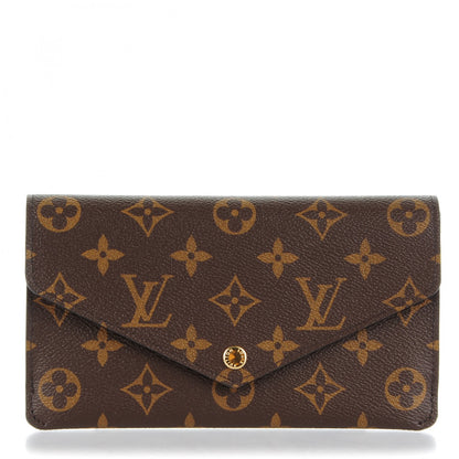Louis Vuitton Monogram Jeanne Wallet Rose Ballerine 1 of 8