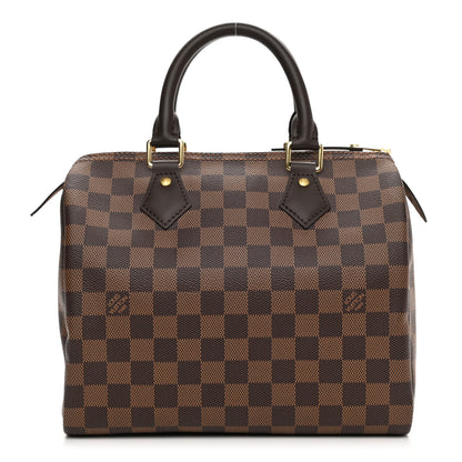 Louis Vuitton Damier Ebene Speedy 25 1 of 10