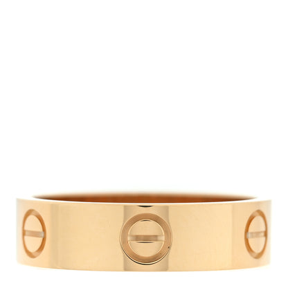 Cartier 18K Yellow Gold 5.5mm LOVE Ring 58 8.5 3 of 5