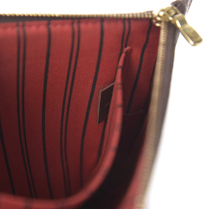Louis Vuitton Damier Ebene Neverfull MM GM Pochette 8 of 8