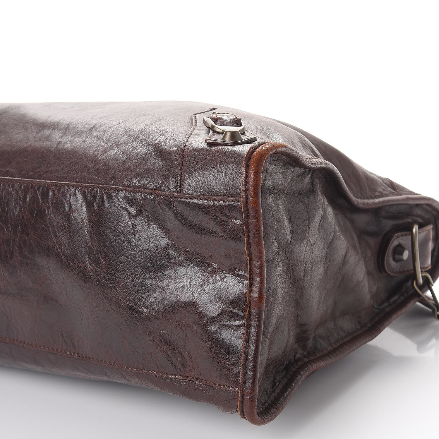 Balenciaga Chevre Classic Hardware City Chocolate 15 of 15
