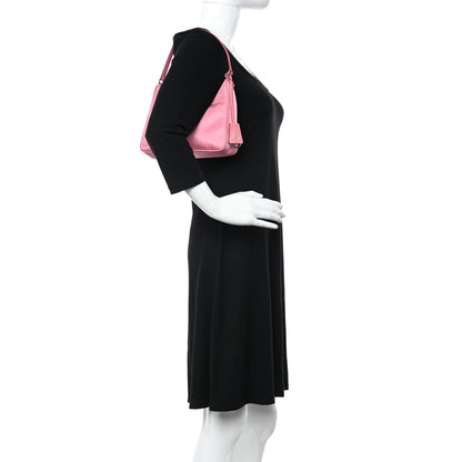 Prada Re-Nylon Saffiano Mini Re-Edition 2005 Bag Rosa 2 of 13