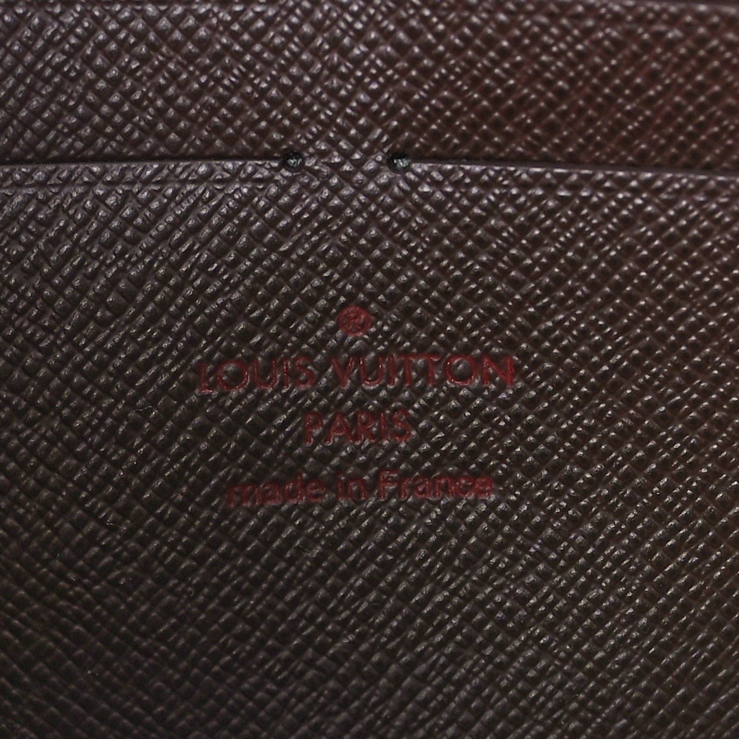 Louis Vuitton Damier Ebene Zippy Wallet 6 of 9
