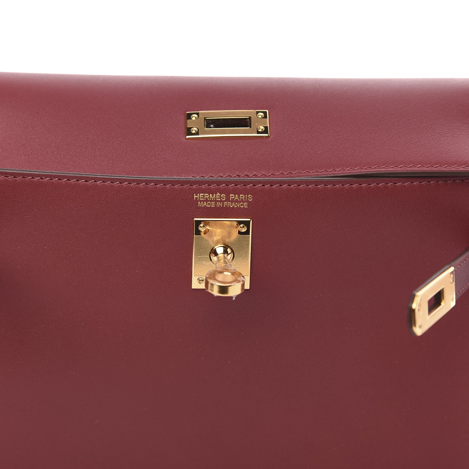 Hermes Swift Kelly Danse II Belt Bag Rouge H 6 of 11