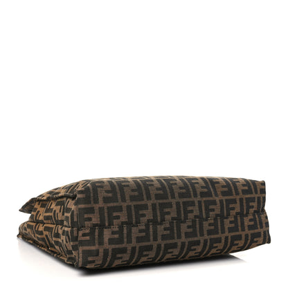 Fendi Zucca Cuoio Romano Selleria Special Shopping Tote Tobacco Moro 4 of 10