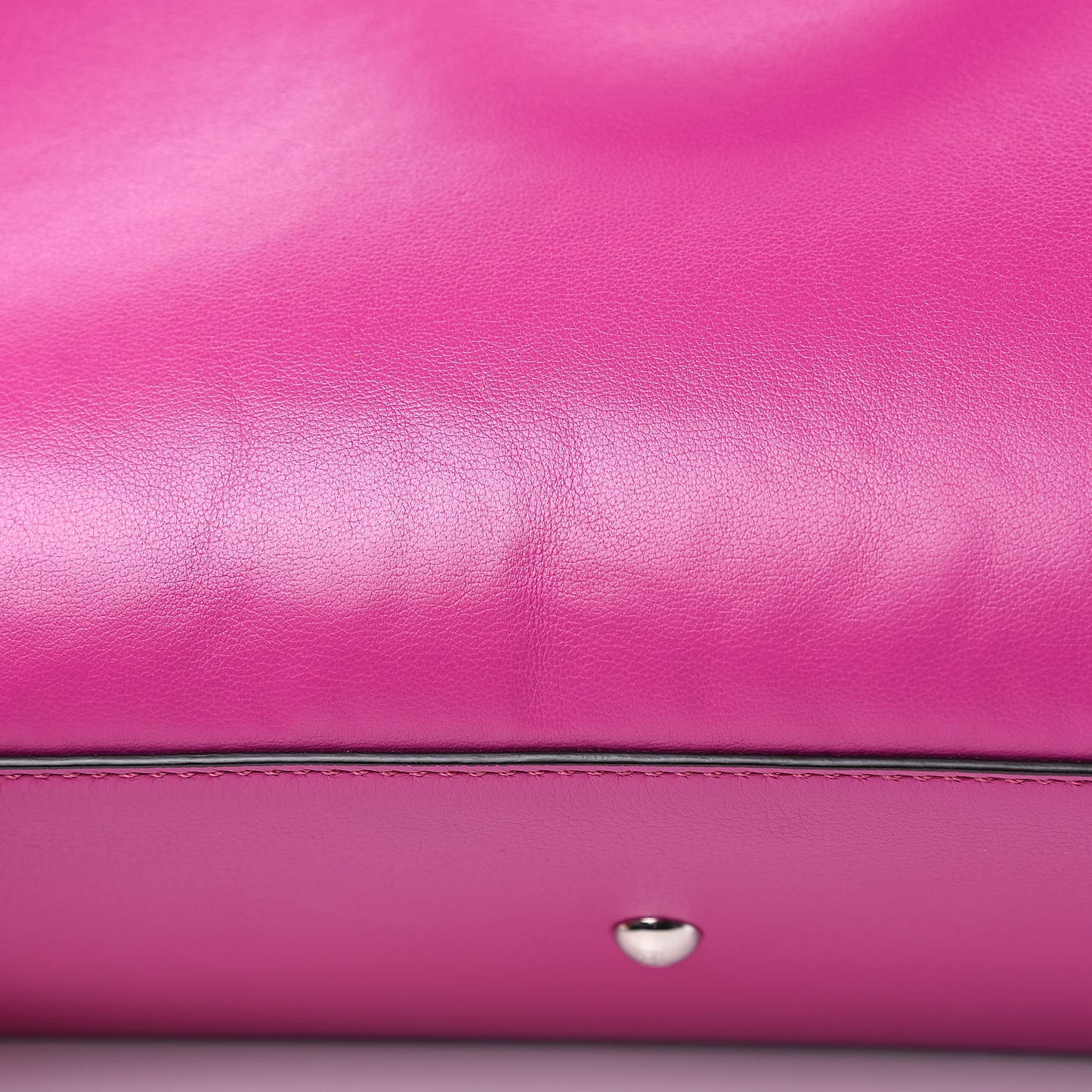 Vitello Dolce Shiny Nappa Petite 3Jours Tote Magenta Carbone