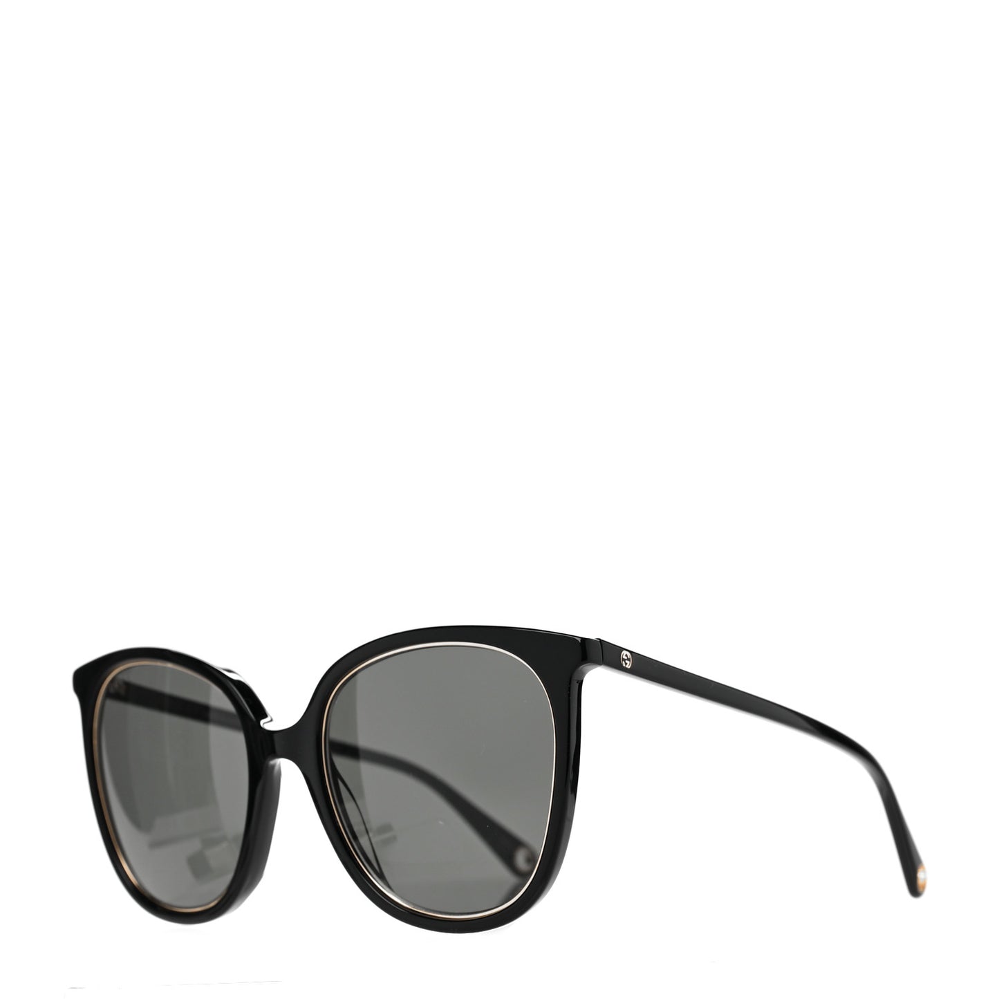 Acetate Cat Eye Sunglasses GG1076S Black