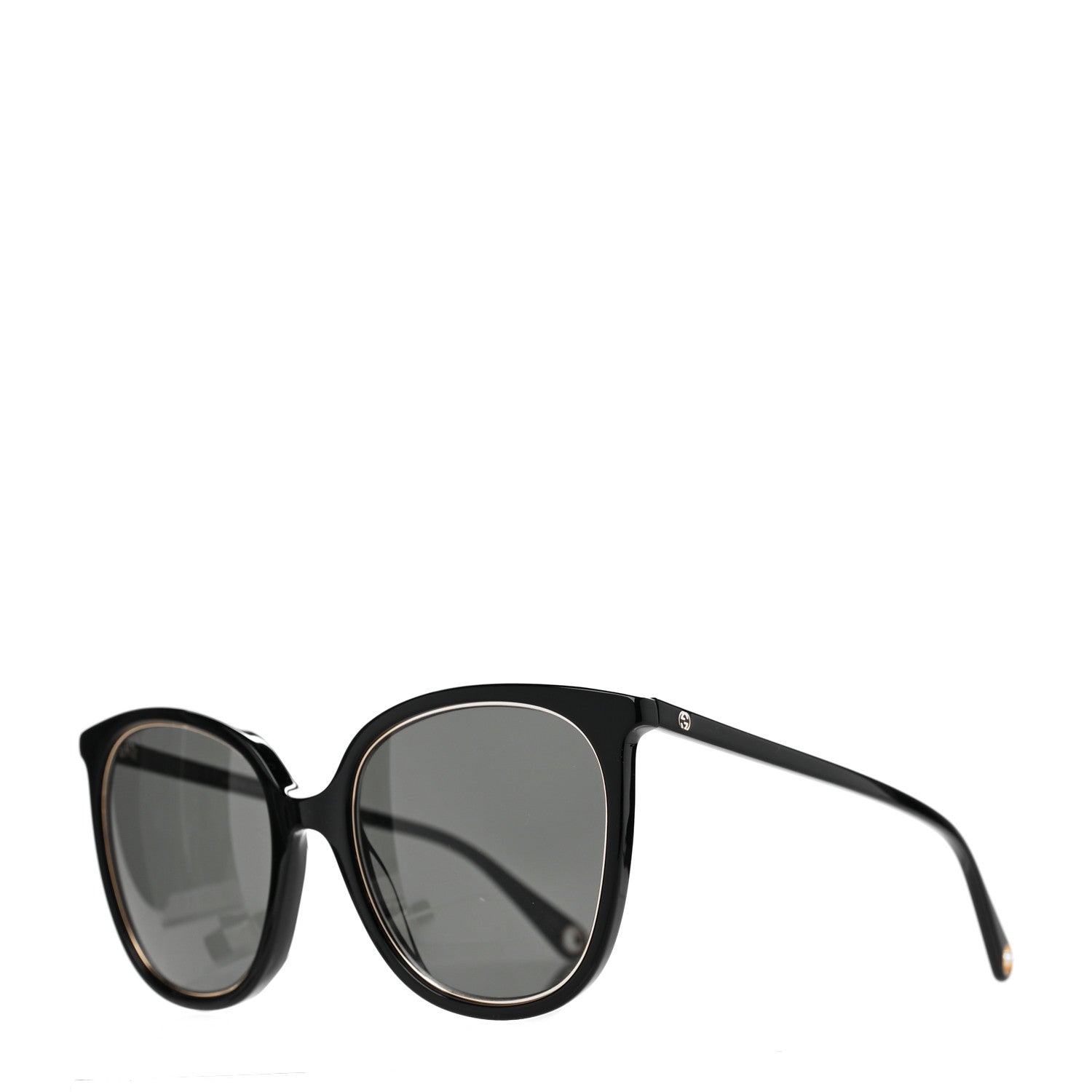 Gucci Acetate Cat Eye Sunglasses GG1076S Black 1 of 7