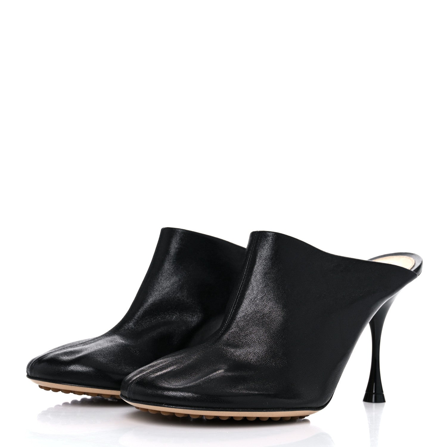 Bottega Veneta Stretch Nappa Dot Pumps 39 Black 3 of 8