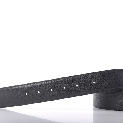 Gucci Dollar Calfskin Interlocking G Belt 90 36 Black 3 of 9