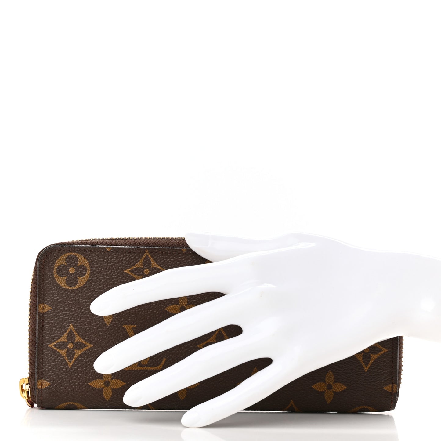 Monogram Clemence Wallet Fuchsia