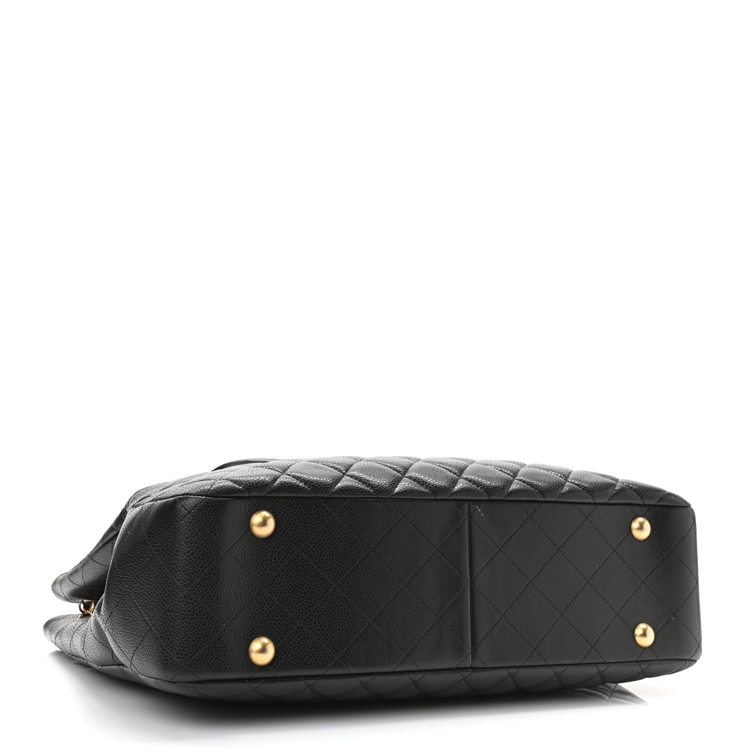 Chanel Caviar Quilted Flap Tote Black 3 of 11