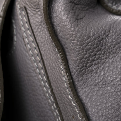 Chloe Calfskin Large Marcie Satchel Cashmere Grey 22 of 22