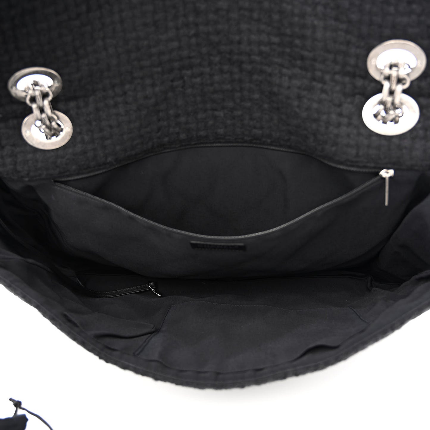 Tweed XXL Reissue Flap Black