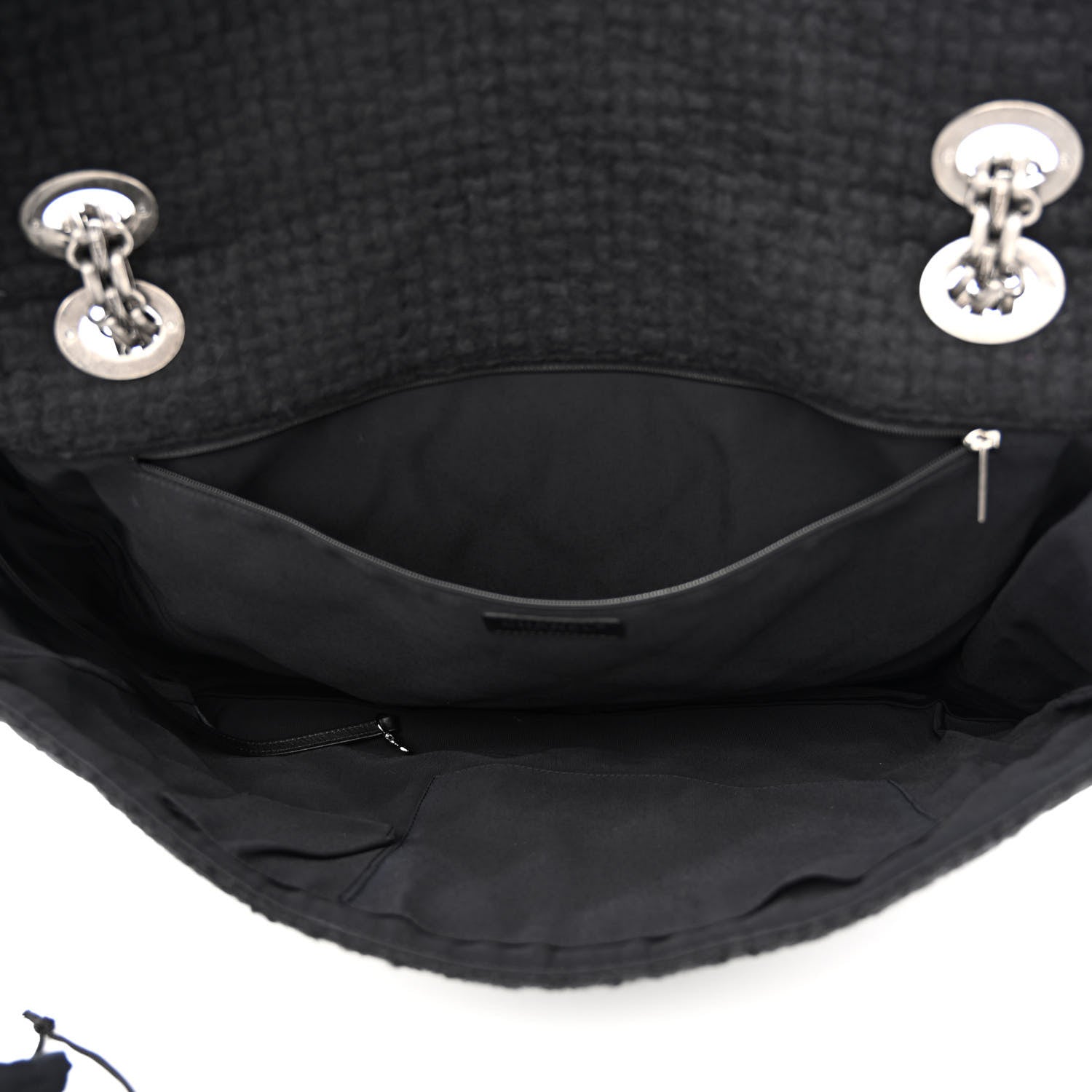 Chanel Tweed XXL Reissue Flap Black 5 of 10