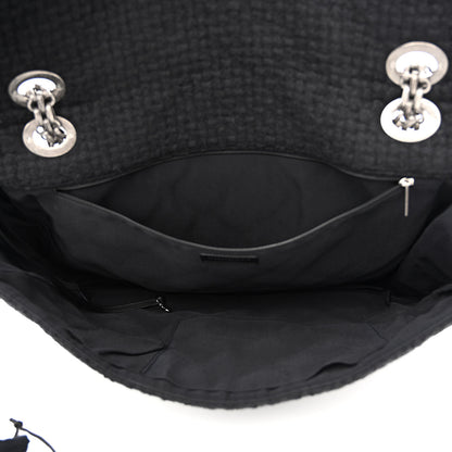 Chanel Tweed XXL Reissue Flap Black 5 of 10