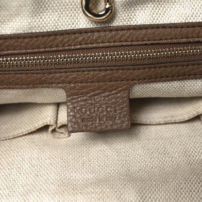 Gucci Pebbled Calfskin Medium Soho Chain Shoulder Bag Maple Brown 6 of 10
