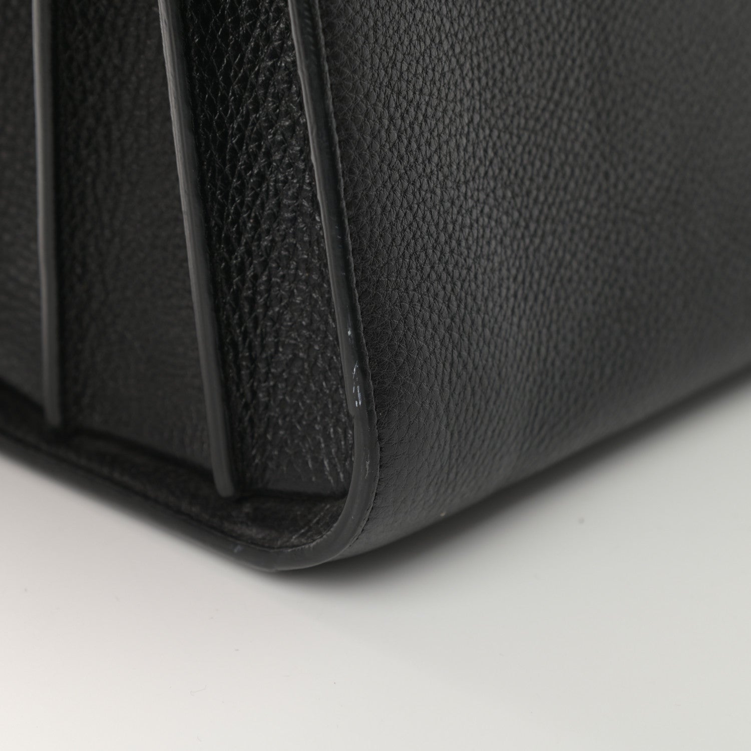 Saint Laurent Grained Calfskin Small Sac De Jour Black 12 of 14
