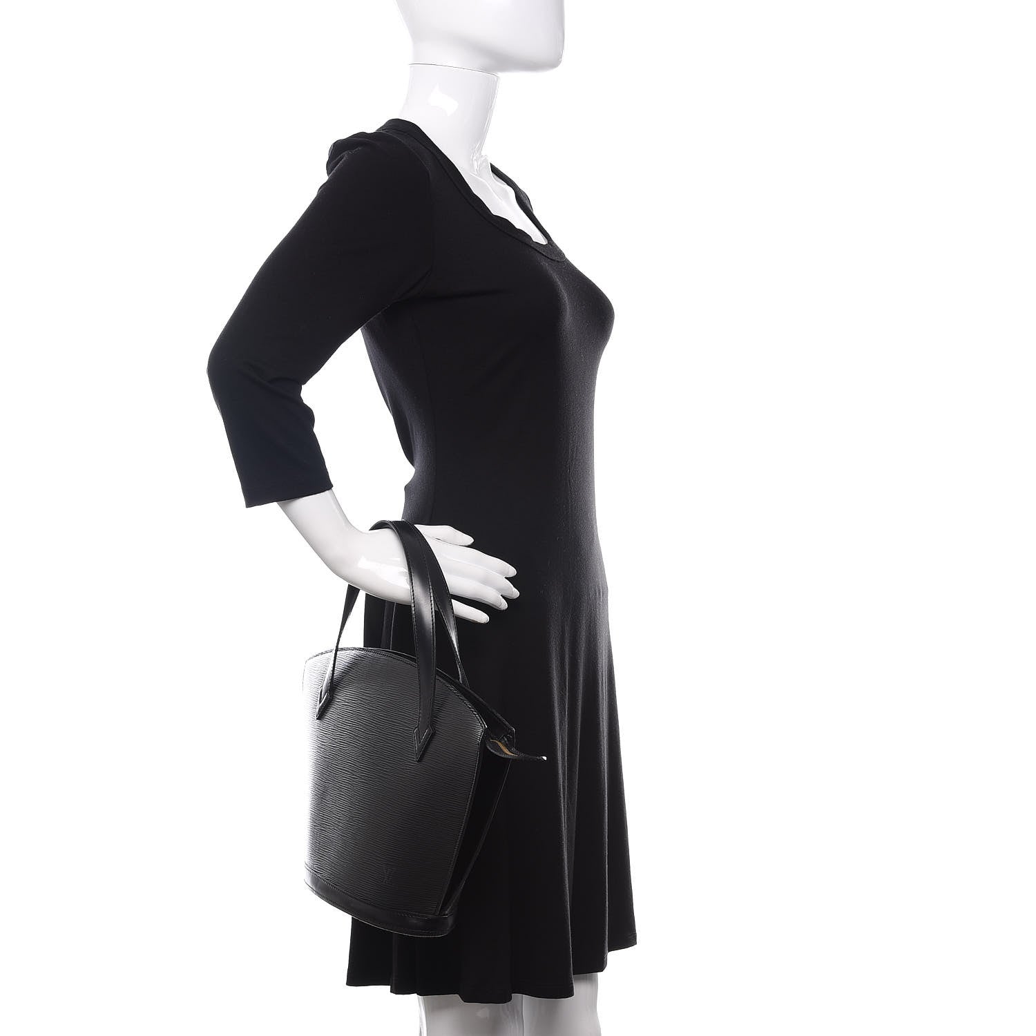 Louis Vuitton Epi Saint Jacques PM Black 2 of 11