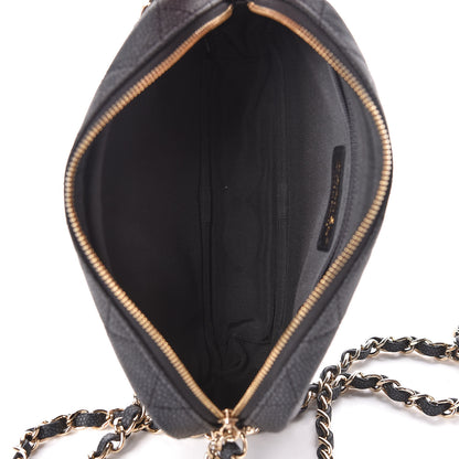 Chanel Caviar Quilted Small Coco Tassel Camera Case Dark Navy 5 of 11