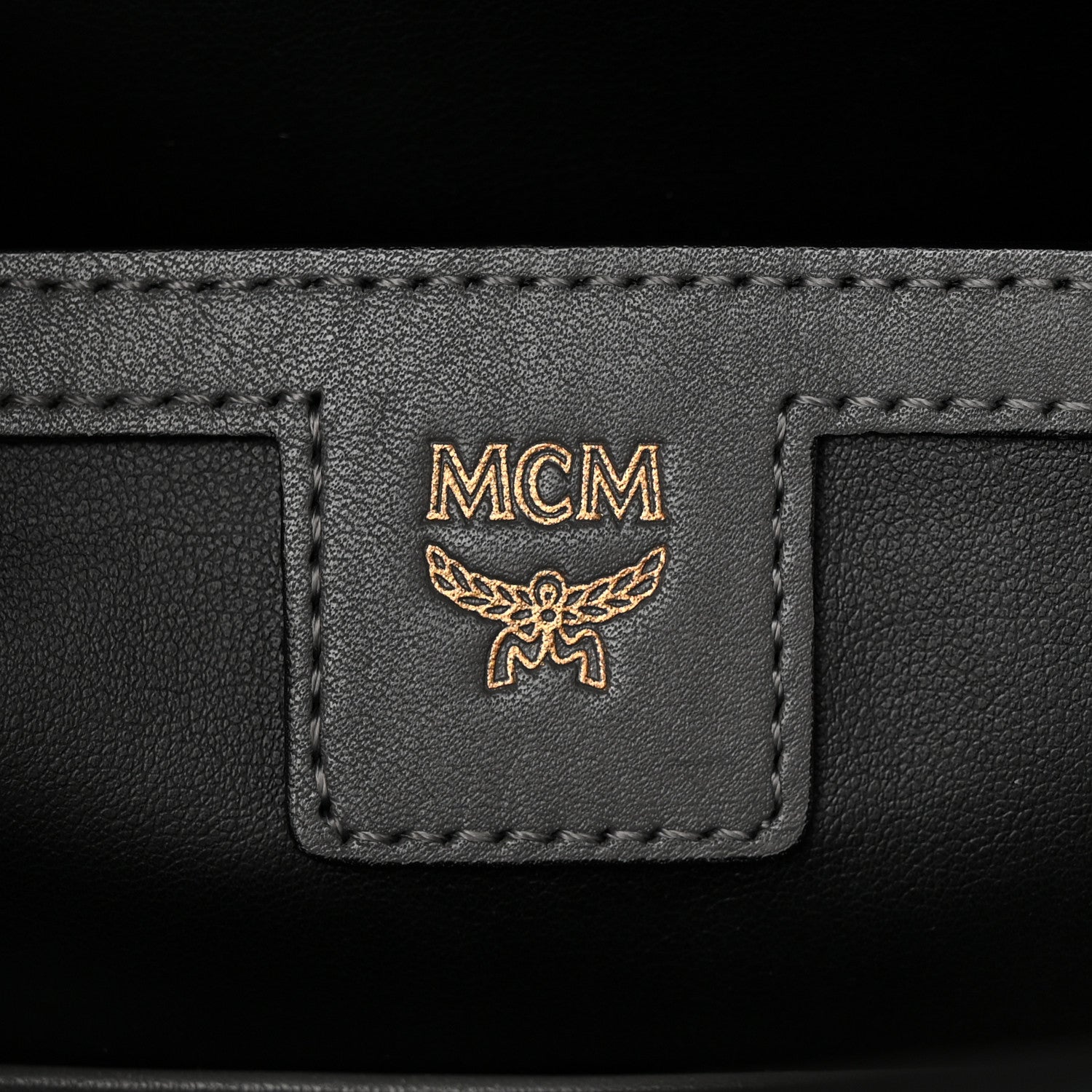 MCM Visetos Small Stark Backpack Phantom Grey 6 of 10