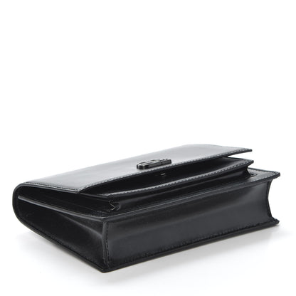 Balenciaga Shiny Box Calfskin Monochrome XS Sharp Belt Bag Black 3 of 8
