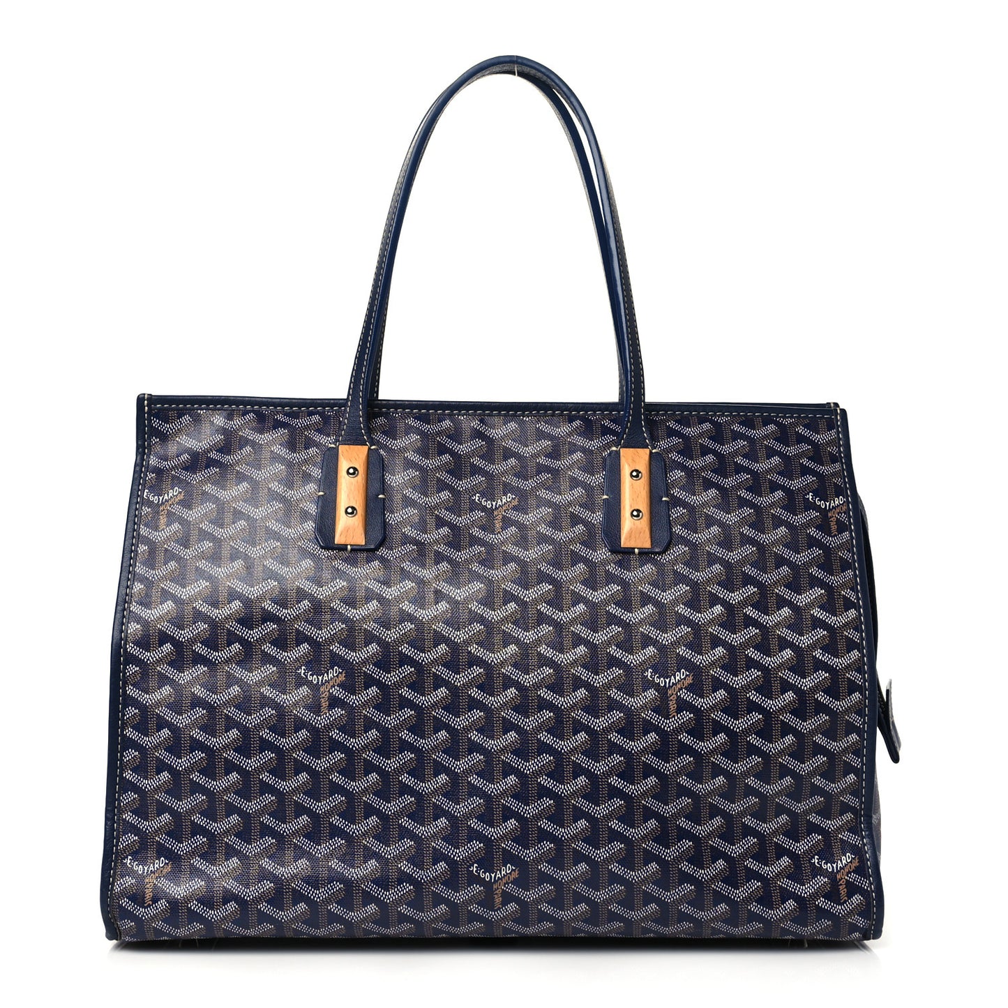 Goyardine Marquises Tote Navy
