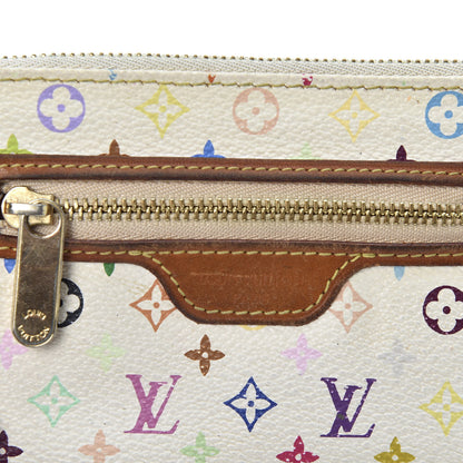 Louis Vuitton Monogram Multicolor Pochette Plate MM White 7 of 7
