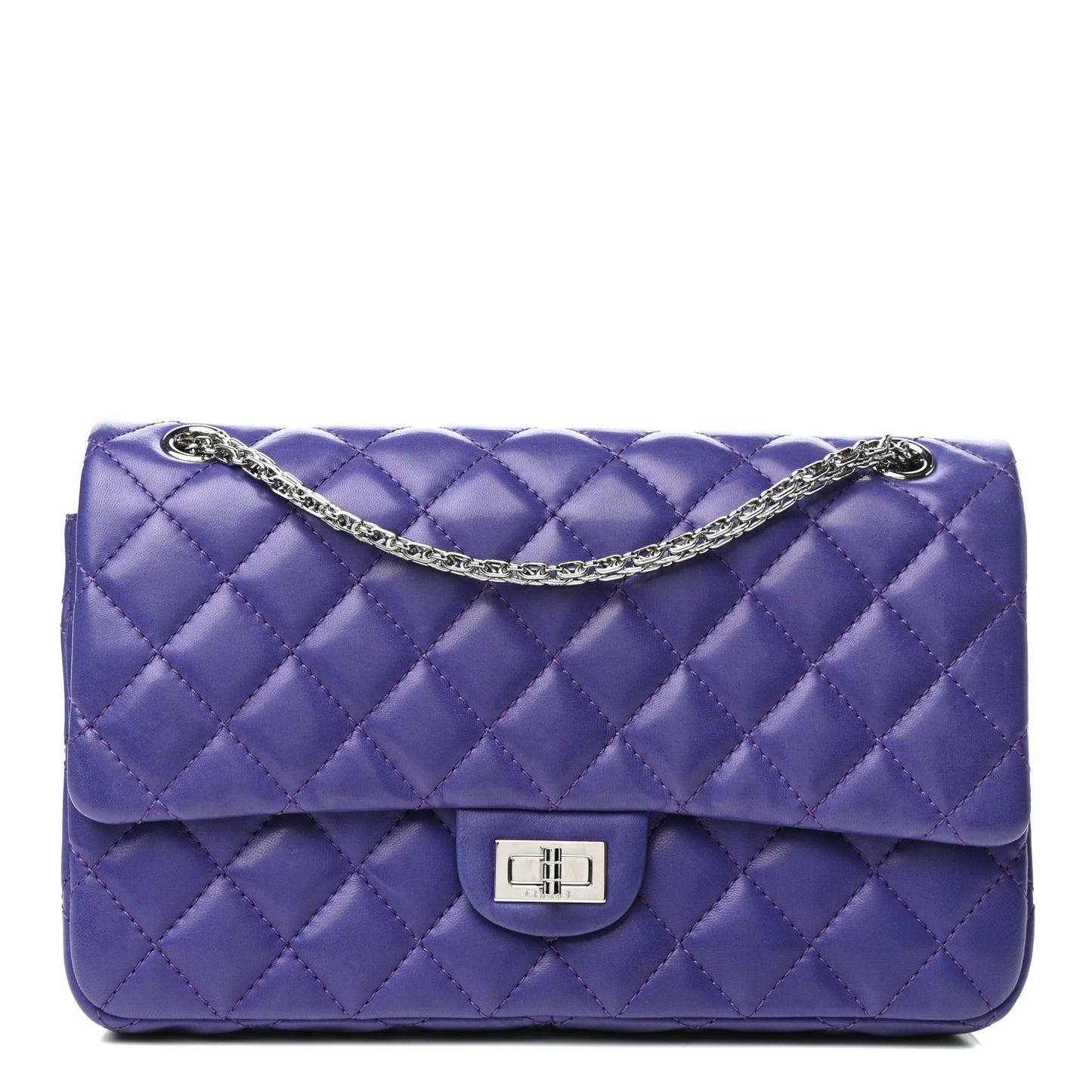 Lambskin Quilted 2.55 Reissue 226 Flap Purple