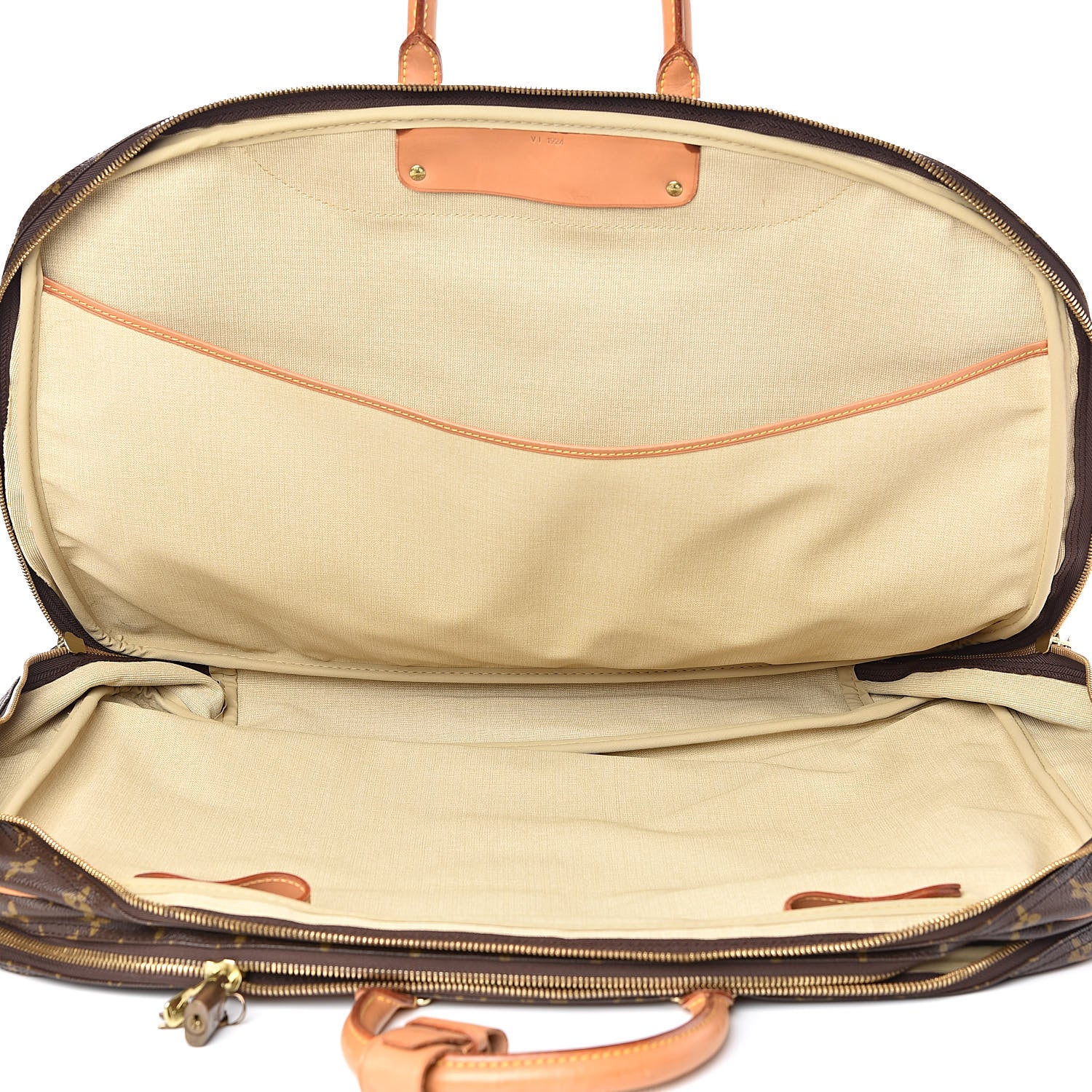 Louis Vuitton Monogram Alize 2 Compartment Luggage Travel Bag 5 of 17