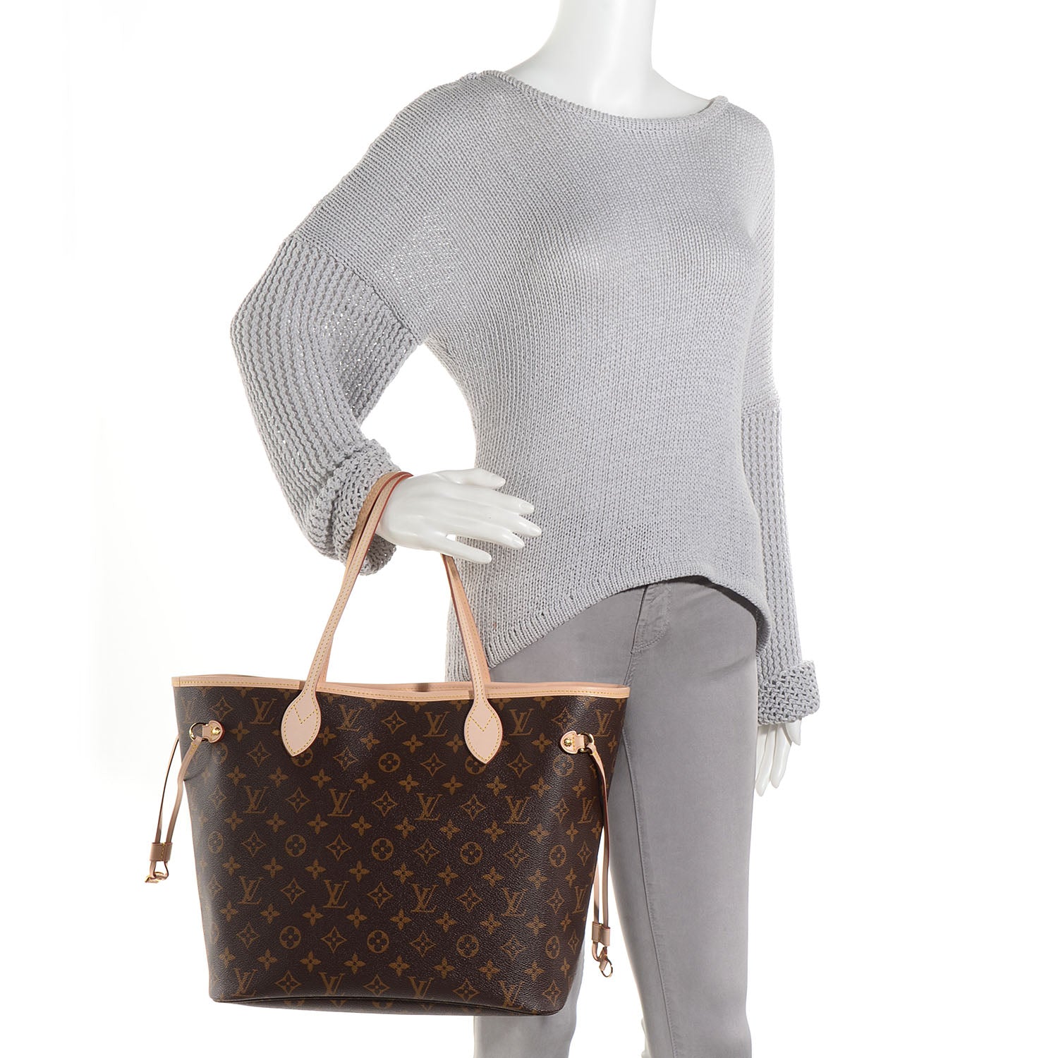 Louis Vuitton Monogram Neo Neverfull MM Cherry 2 of 9