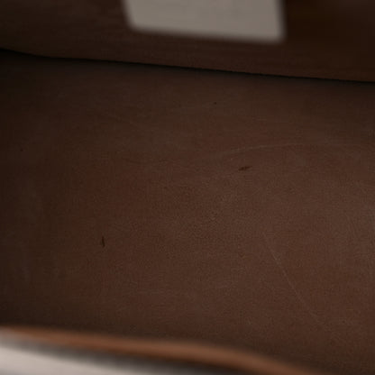 Gucci Calfskin Embroidered Medium Sylvie Top Handle Bag White 10 of 10