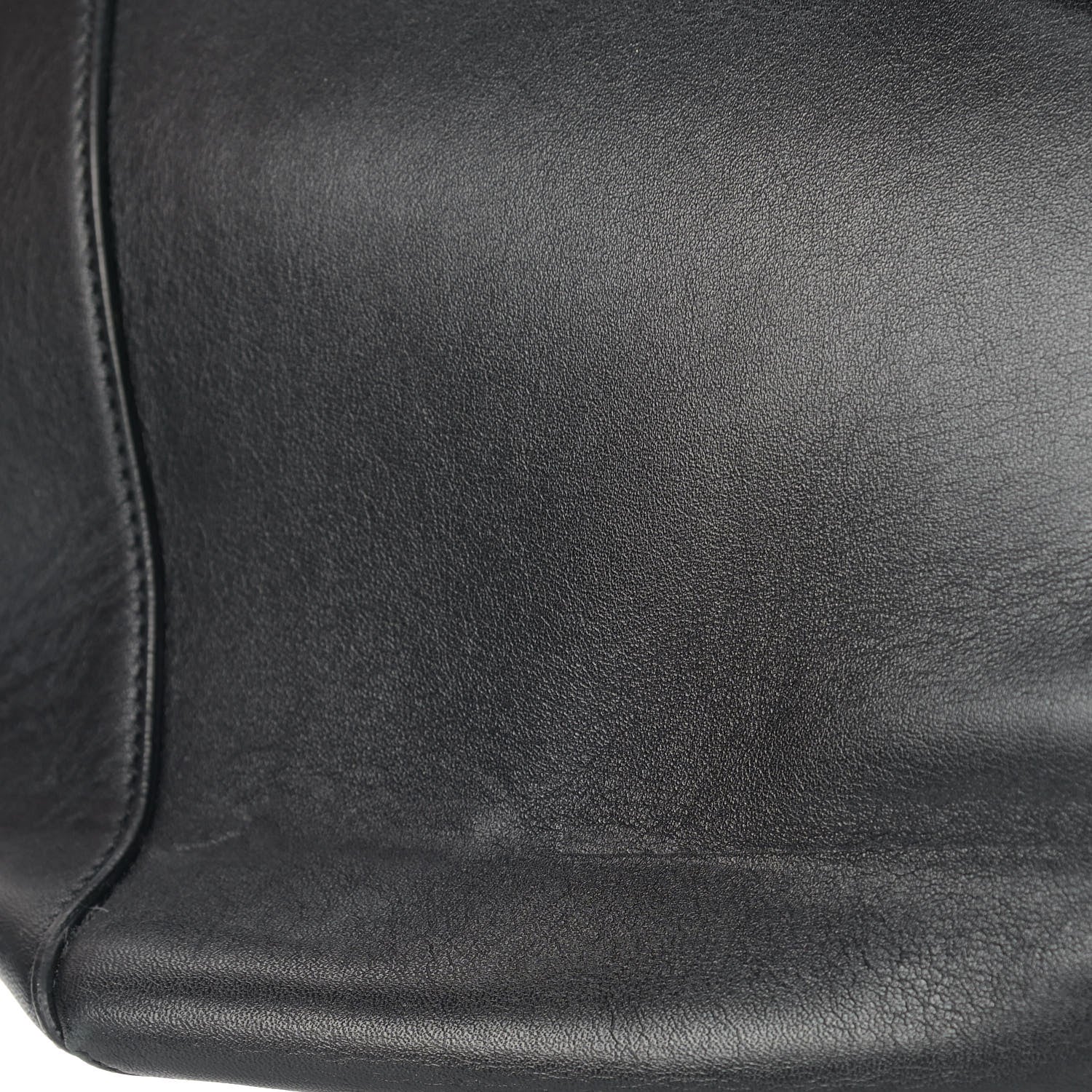 Celine Calfskin Large Clasp Cabas Black 14 of 16