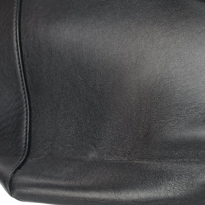 Celine Calfskin Large Clasp Cabas Black 14 of 16