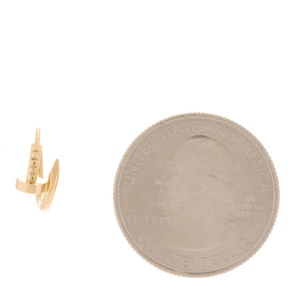 Cartier 18K Yellow Gold Juste Un Clou Single Hoop Earring 2 of 3