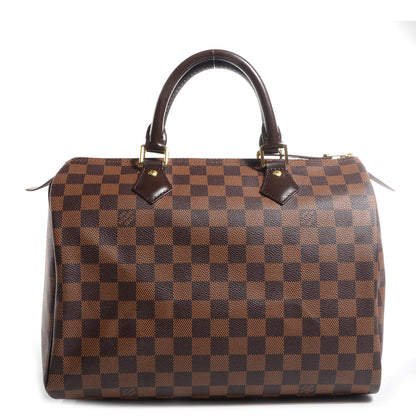 Louis Vuitton Damier Ebene Speedy 30 1 of 7