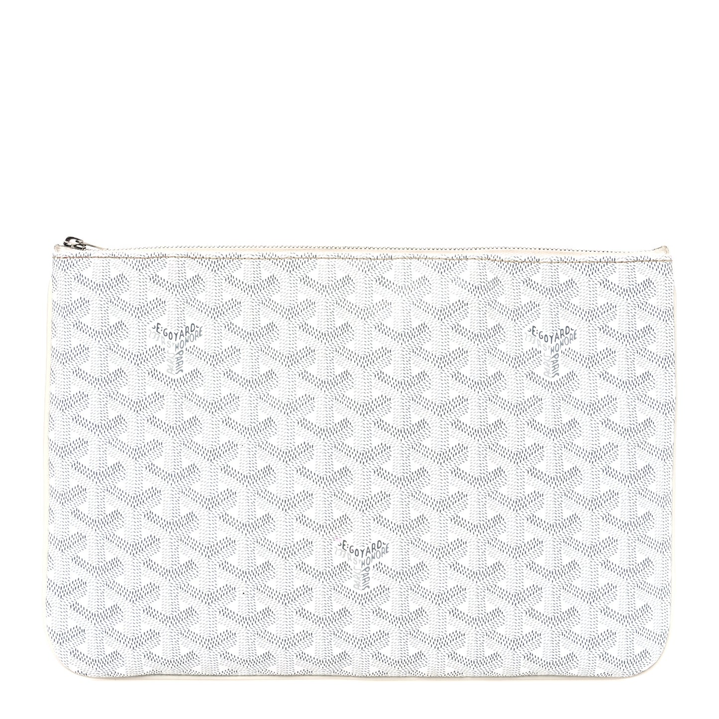 Goyardine Senat Pochette MM White