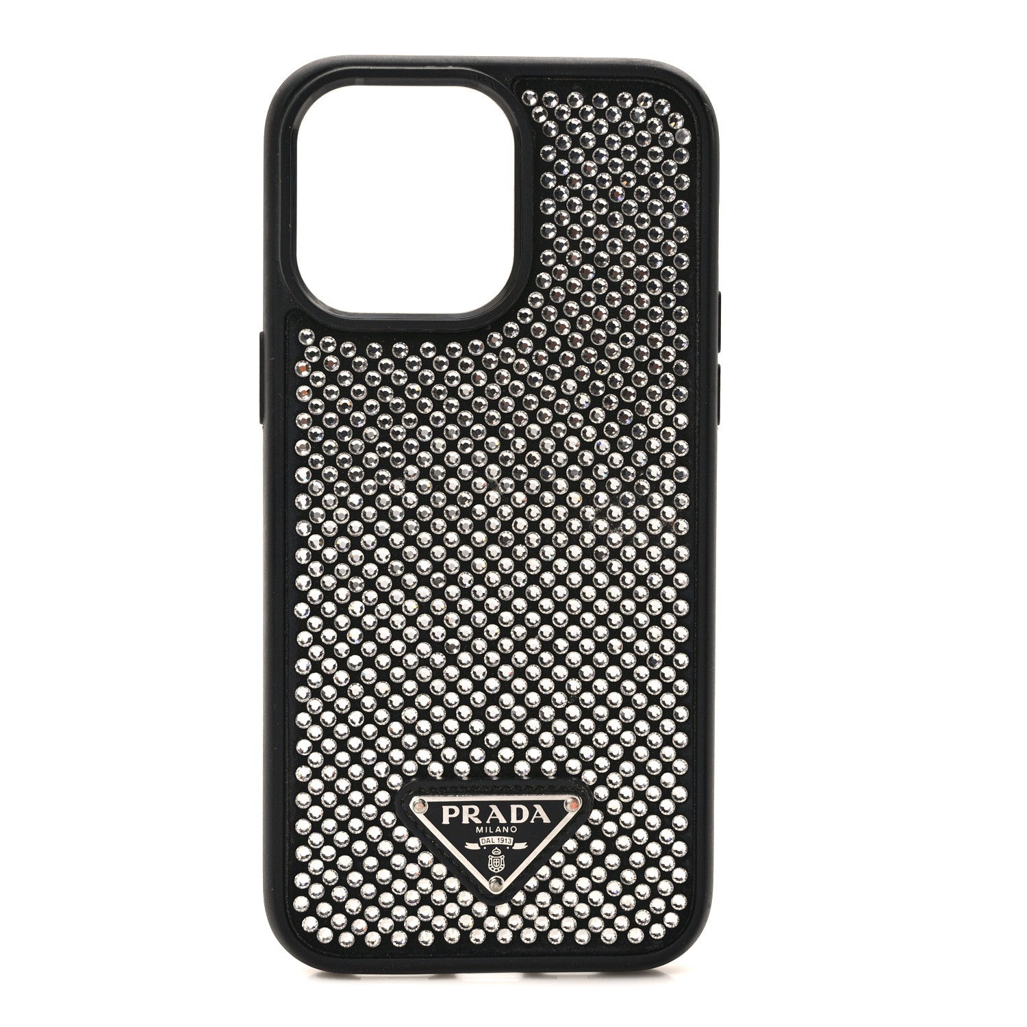 Prada Satin Crystal iPhone 14 Pro Max Case Cristal 1 of 5