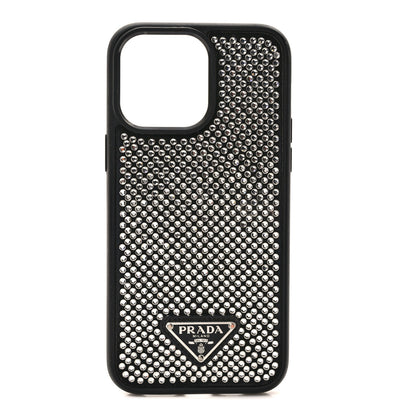 Prada Satin Crystal iPhone 14 Pro Max Case Cristal 1 of 5