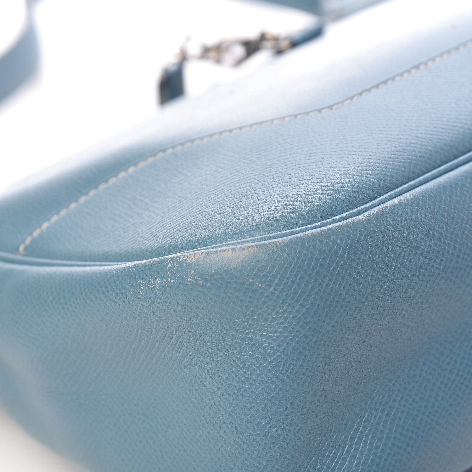 Hermes Courchevel Trim II 31 Blue Jean 10 of 13