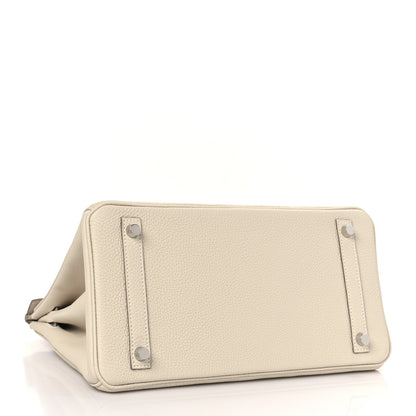 Hermes Togo Birkin 30 Craie 4 of 10