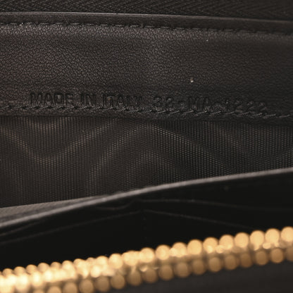 Christian Dior Lambskin Cannage Lady Dior Voyageur Wallet Black 7 of 11